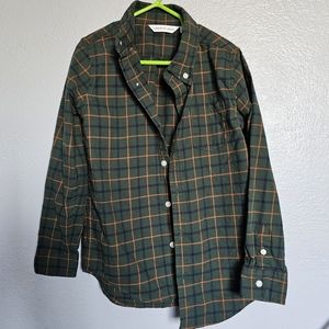 Janie and Jack brushed twill shirt